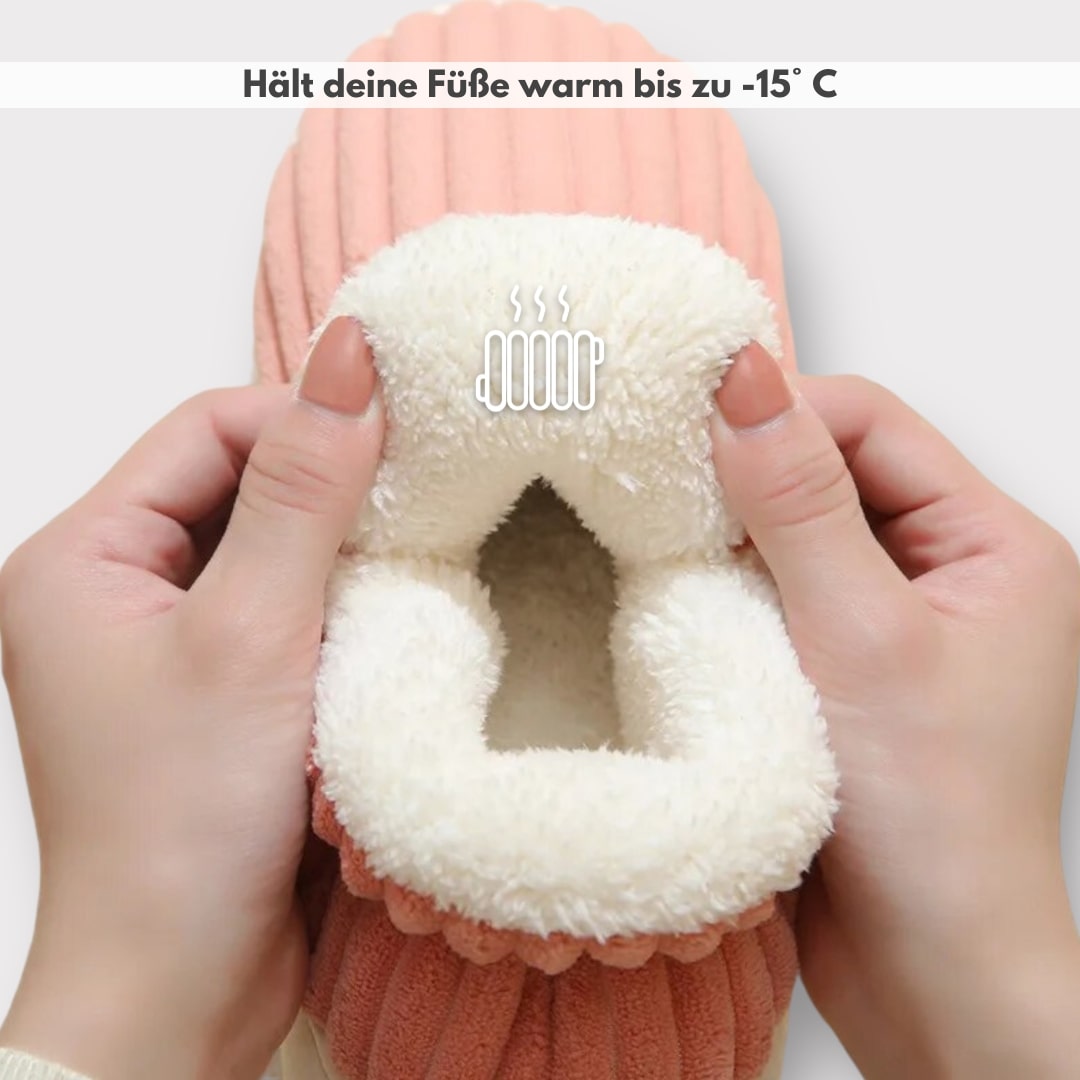 Flaviana - Original Boutique warme Hausschuhe (+ Zweites Paar GRATIS)