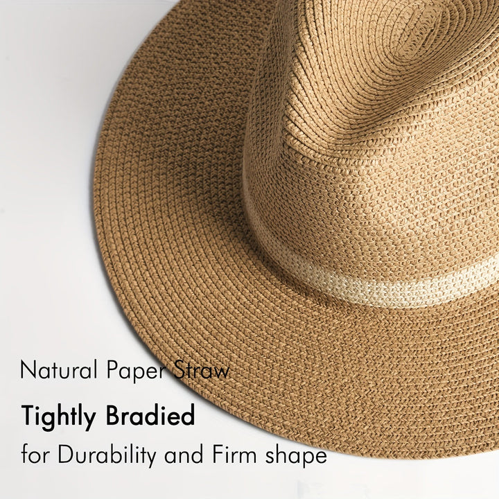 Sonnenhut mit breiter Krempe für Damen und Herren – SunShield Panama