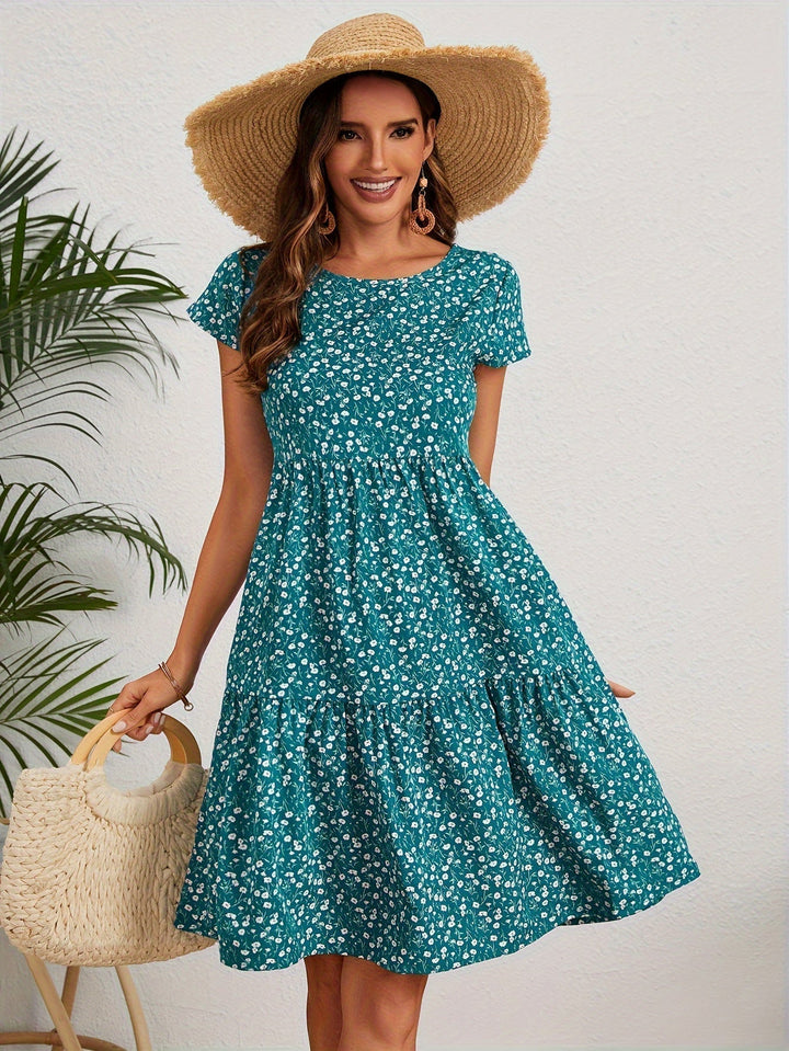 Valeria™ | Vintage-Seiden-Abendkleid