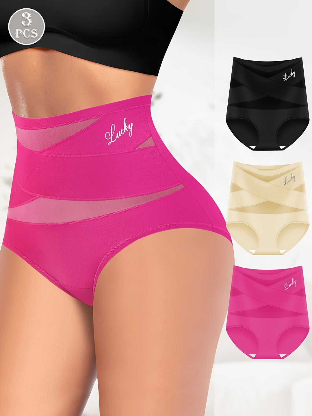 Elvy™ - Damen Hohe Taille Bauchkontrolle Slips