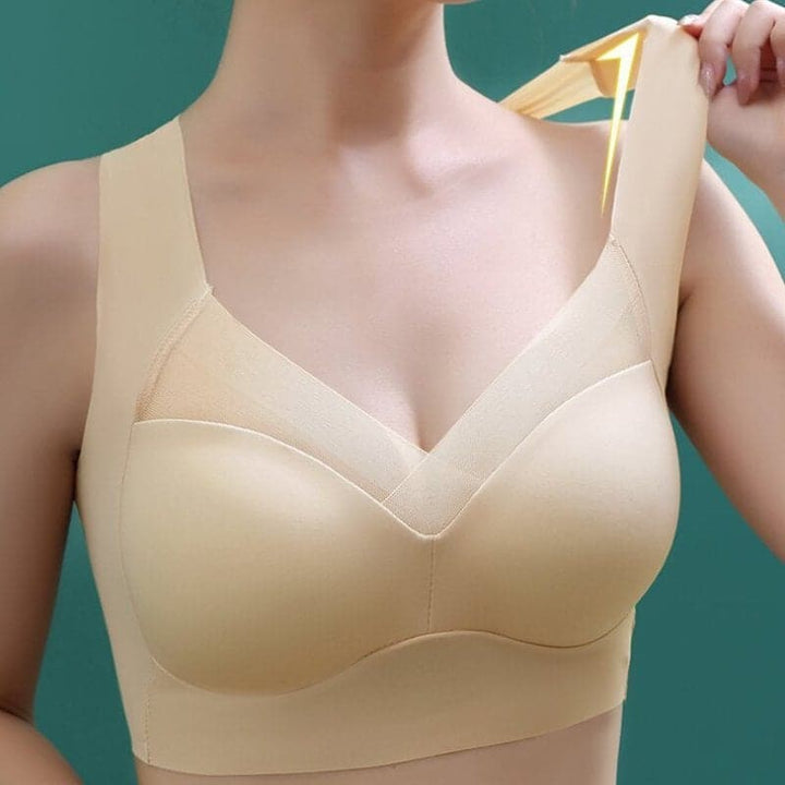 Charmante drahtlose Push-Up-BHs 1+1 GRATIS
