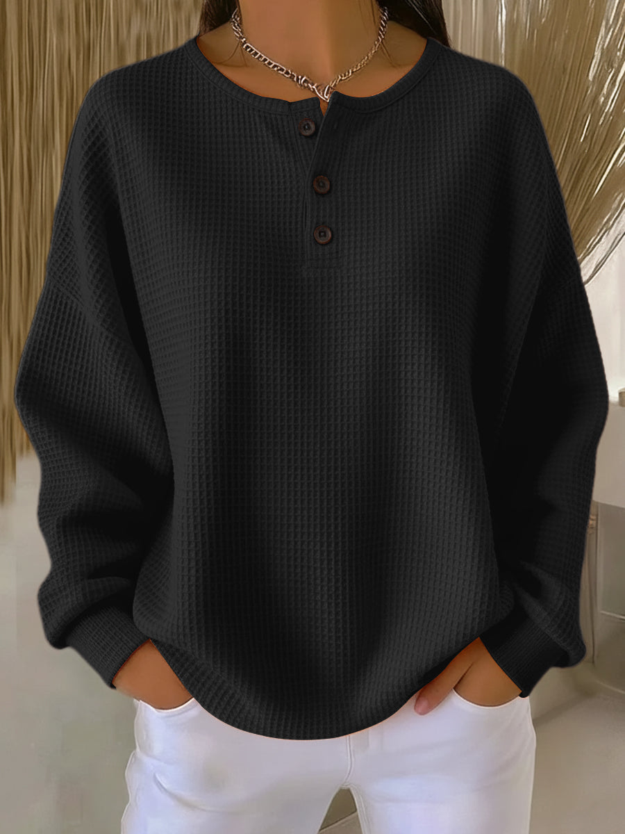 Anne | Lässiger Pullover mit Kragen