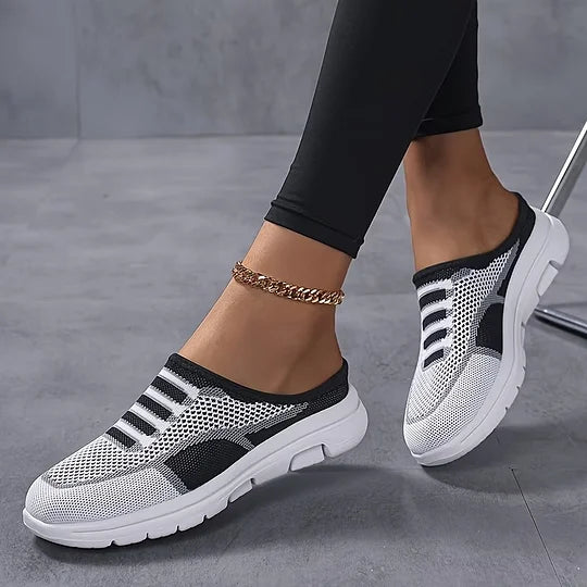 Schicke und atmungsaktive Damen Slip-On Mesh Sneakers