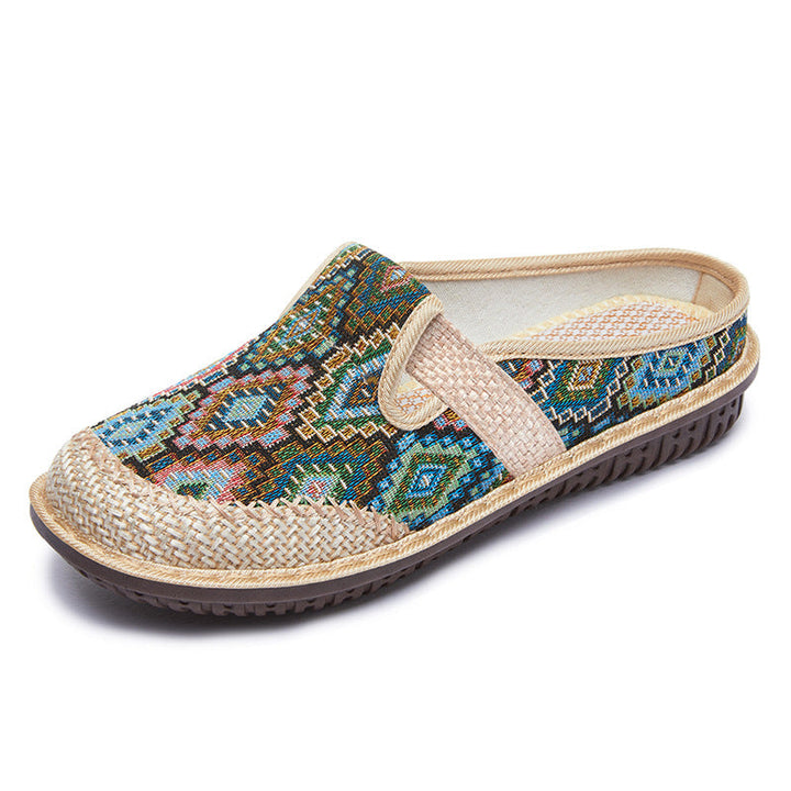 Rosie™ - Orthopädische Sandalen aus besticktem Leinen