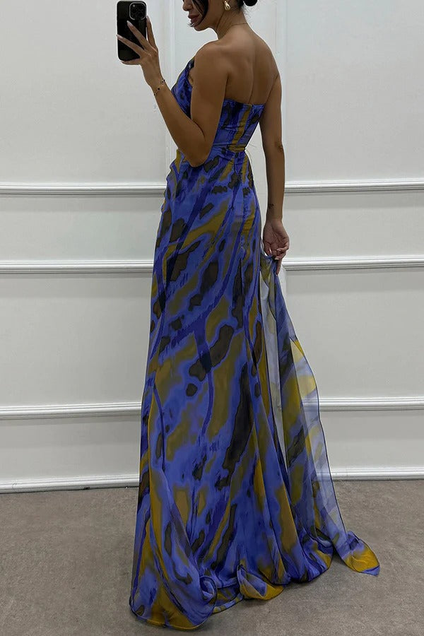 Elena | Lebhaftes Maxikleid