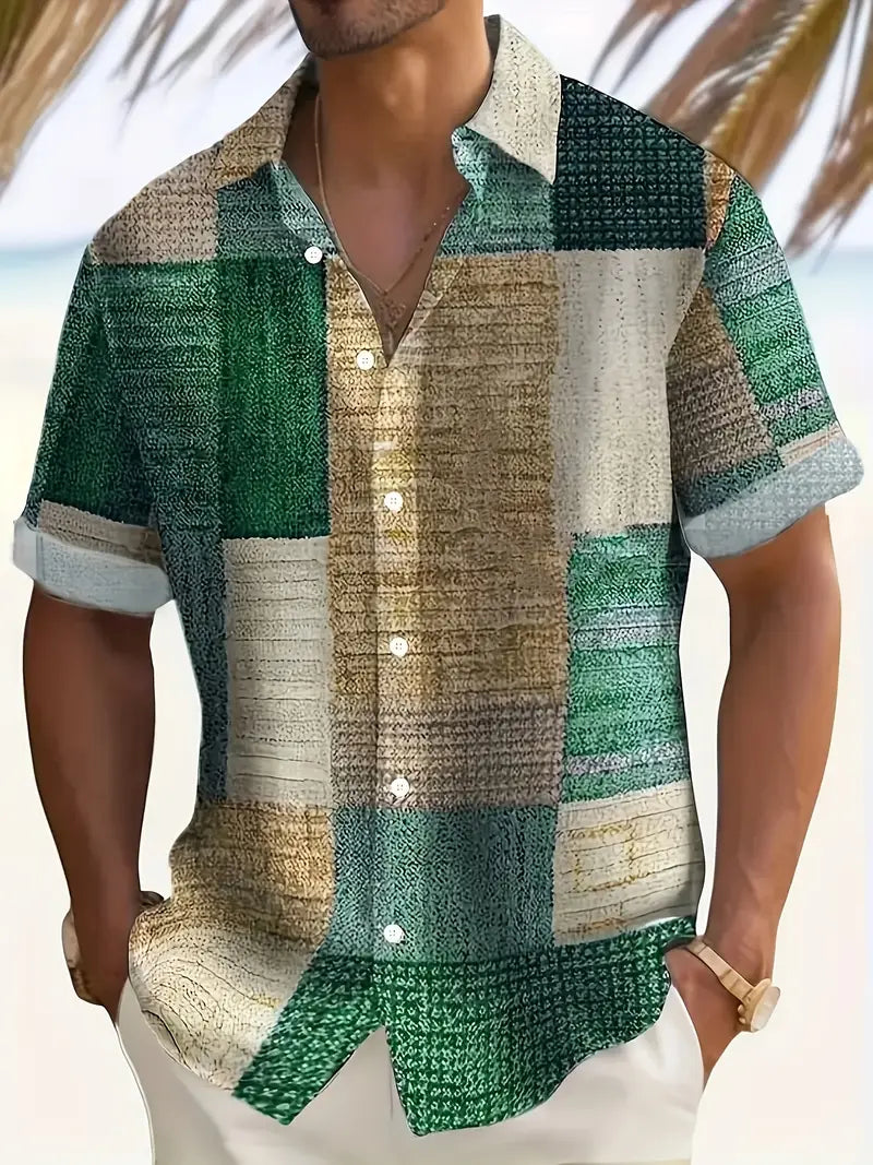 Theo™ - Stylisches Musterhemd