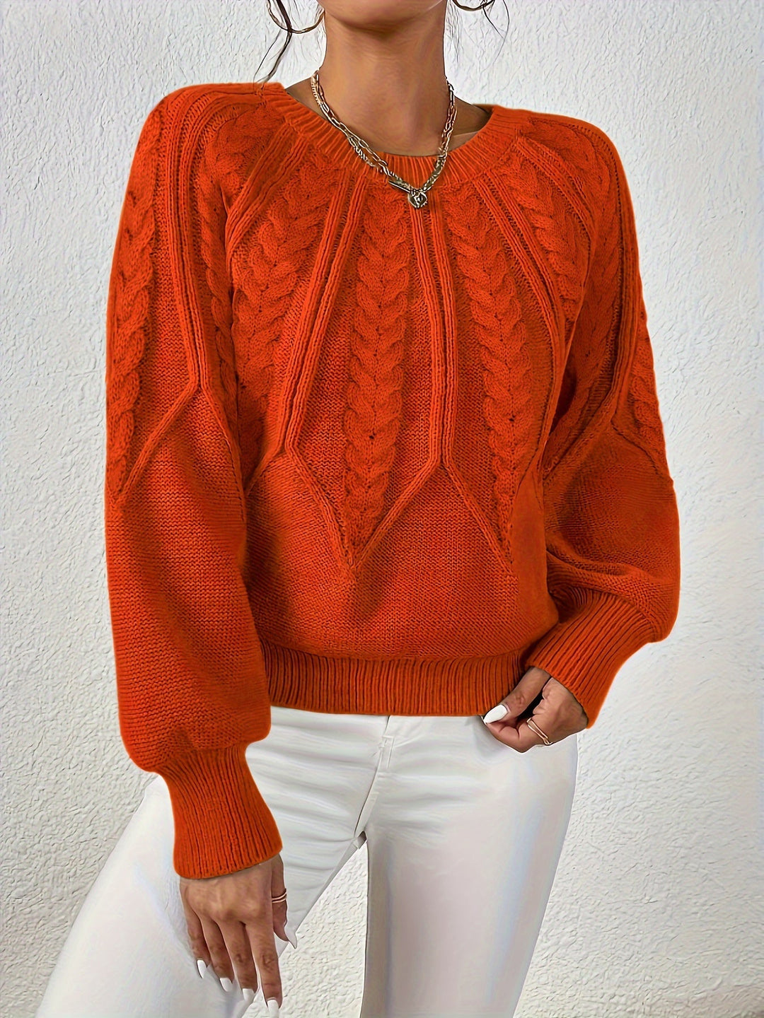 Jane™ - Eleganter Pullover mit langen Ärmeln