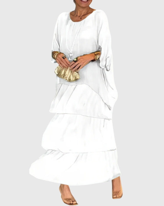 Susan™ | Elegantes, langes, fließendes Kleid