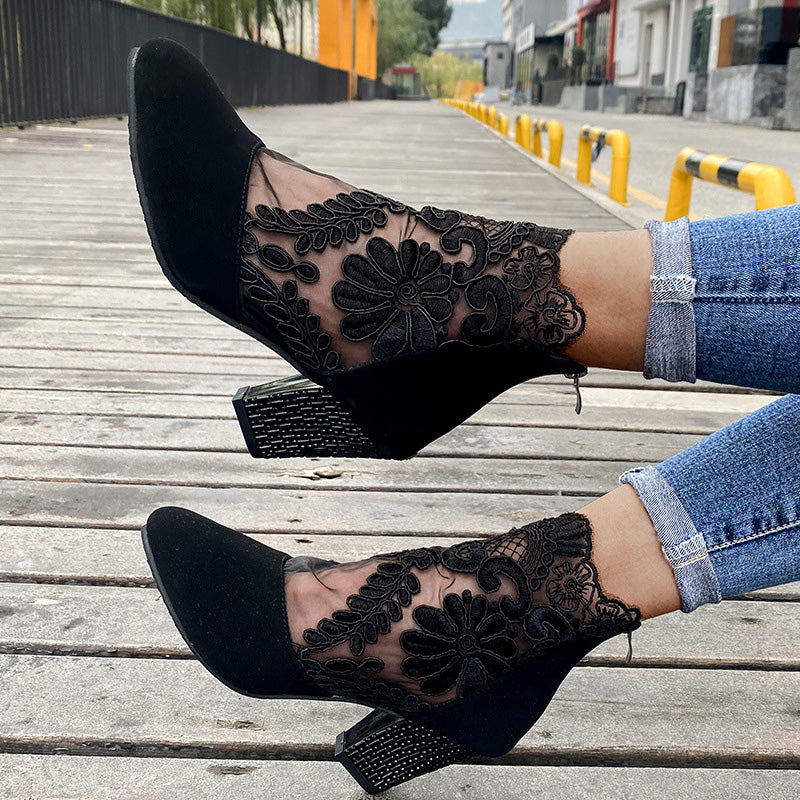 Jane™ - Elegante Sommer-Spitzenpumps