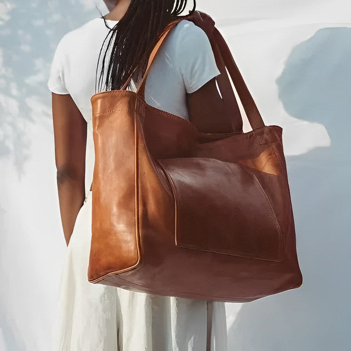 Zaira - Vintage-Ledertasche