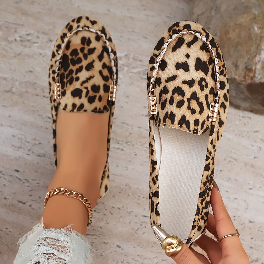 Jennifer | Leopardenmuster Slipper