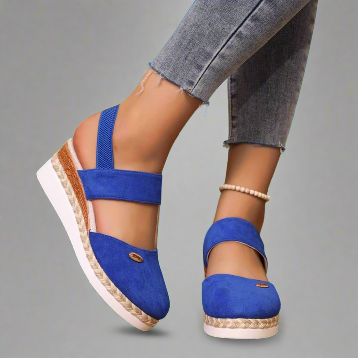 Gitta | Plus-Size Wedge Sandalen – Bequem und Vielseitig
