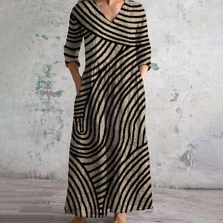 Eve™ - Vintage Streifenkleid