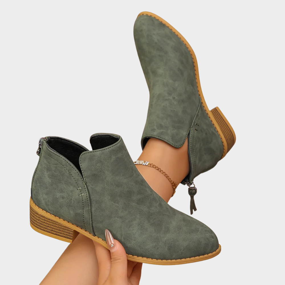 Oakley | Niedrige Absatz-Stiefeletten
