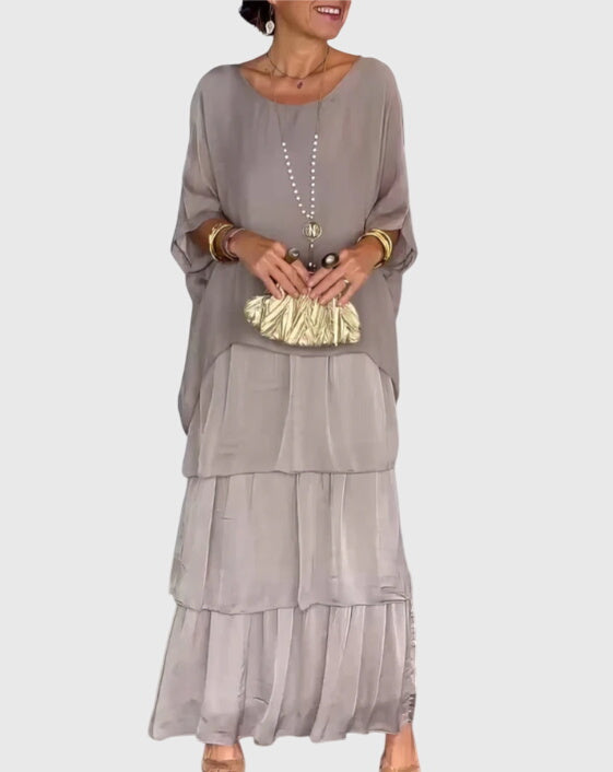 Susan™ | Elegantes, langes, fließendes Kleid