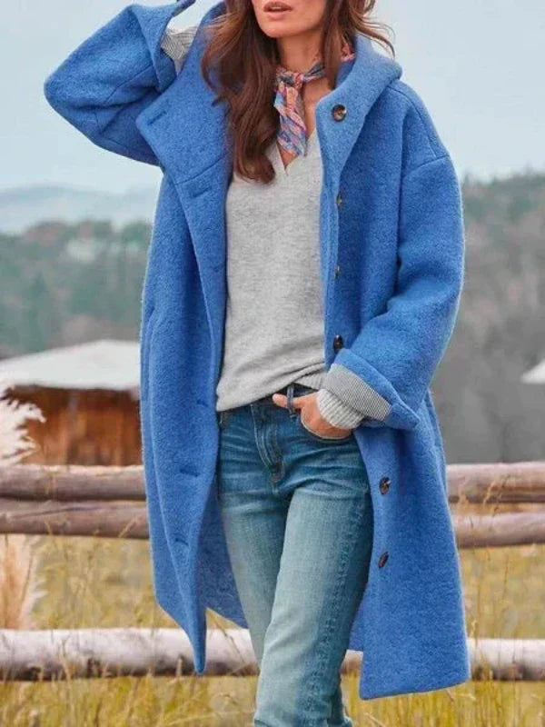 Elsbeth™ - Stilvolle Lange Winterjacke