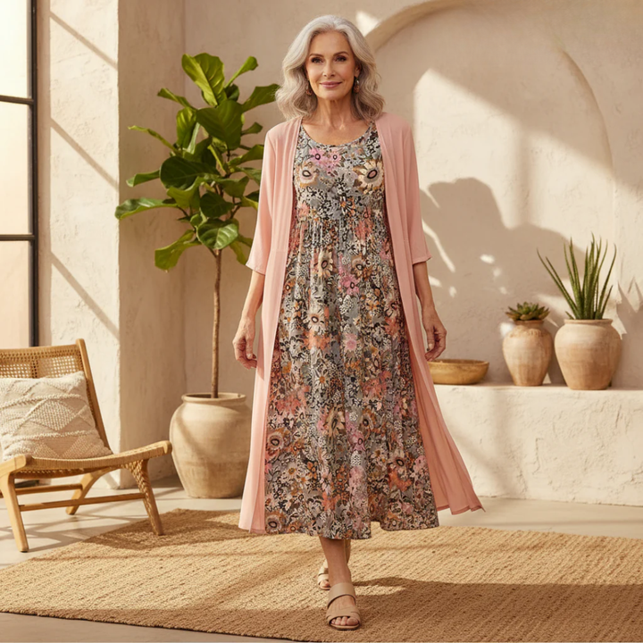Essie - Florales Boho-Kleid