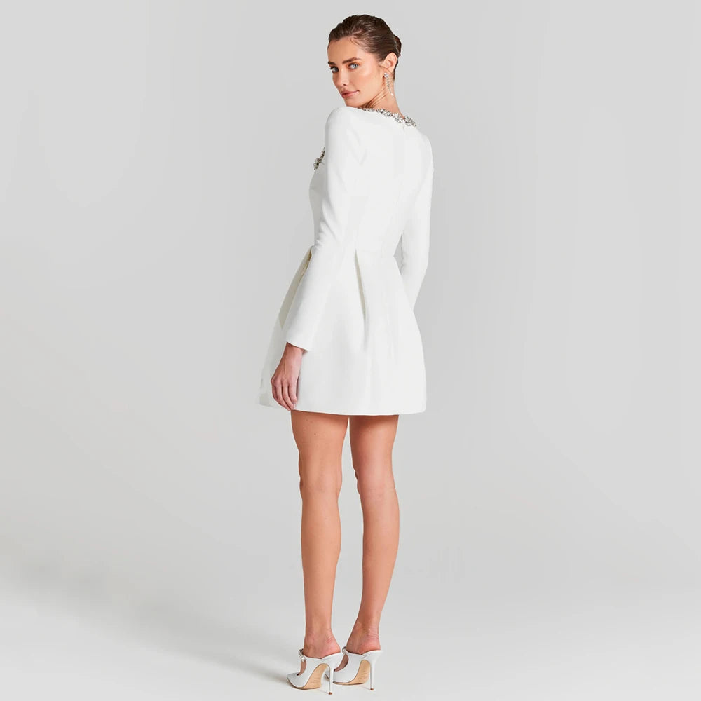 Barbara™ | Mini Samtkleid