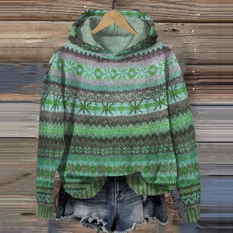 Gaby | Ethnischer Retro Hoodie