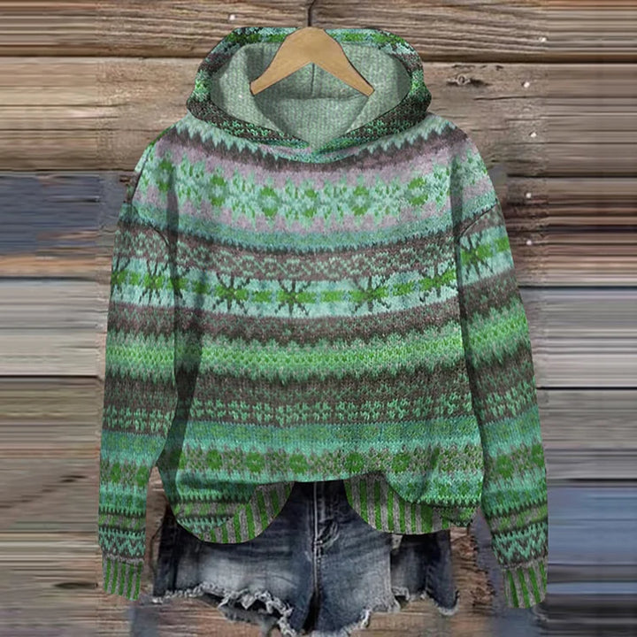 Gaby | Ethnischer Retro Hoodie