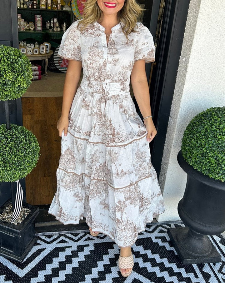 Eliza™ - Klassisches Toile Maxi