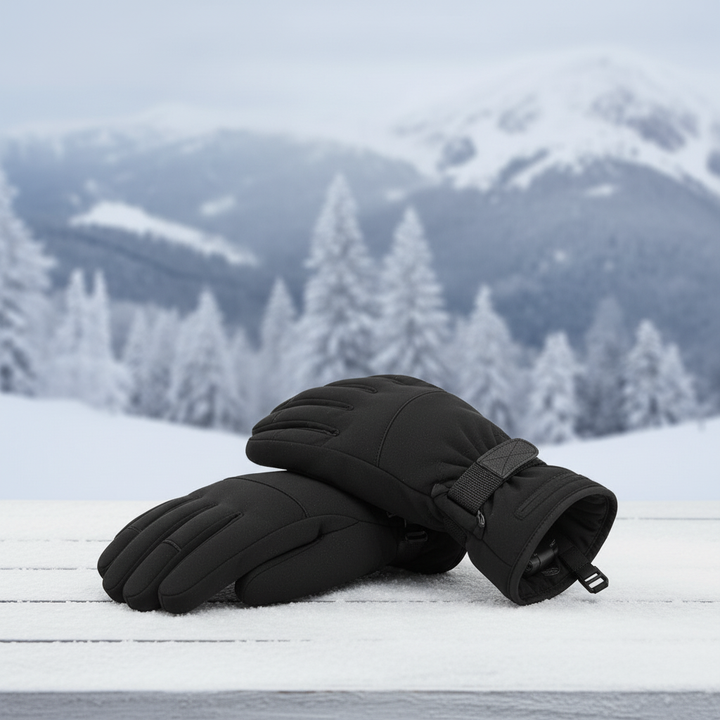 Beheizte Handschuhe mit drei Heizstufen und Touchscreen