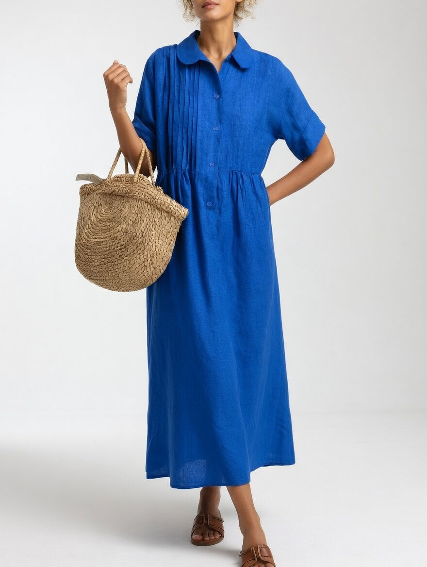 Lysandra™ - Luftiges Sommerhemdkleid