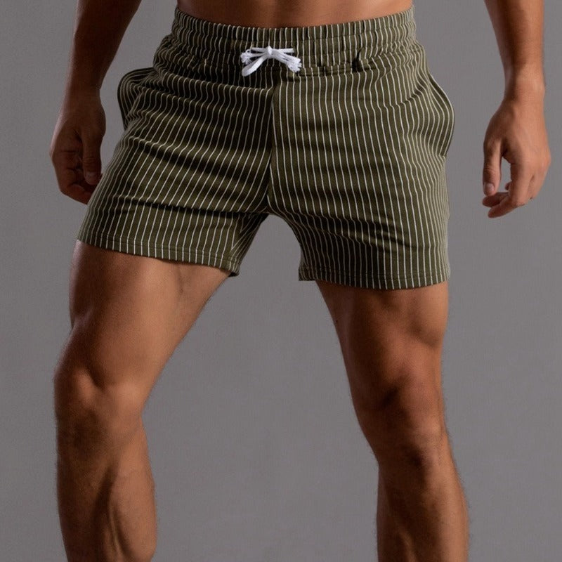 Orion - Gestreifte Shorts
