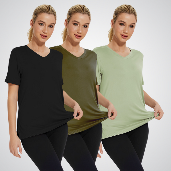 Selena™ - Lässiges, lockeres T-Shirt (3er-Pack)