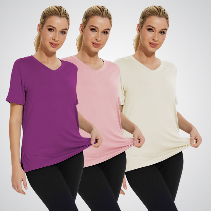 Selena™ - Lässiges, lockeres T-Shirt (3er-Pack)