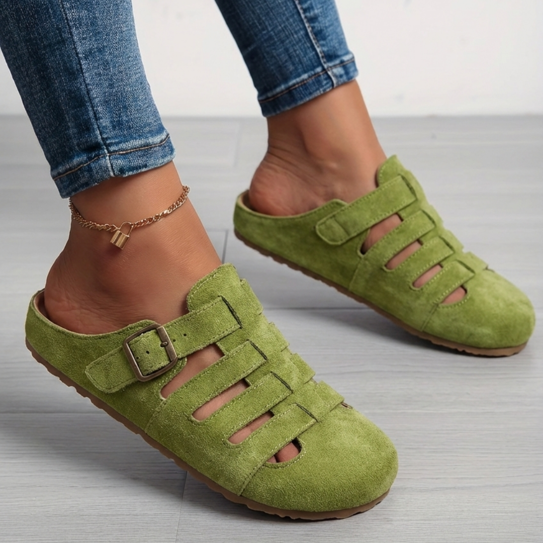 Nathalie | Gemütliche Slip-On-Mulesandalen
