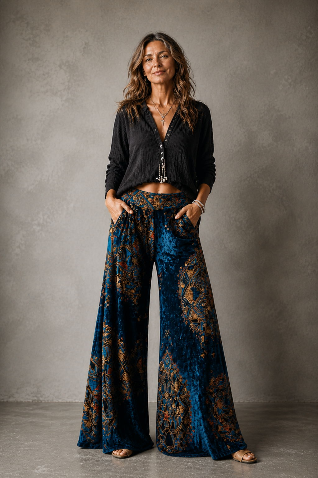Maude - Coastal Boho™ Entspannte Weite-Hosen