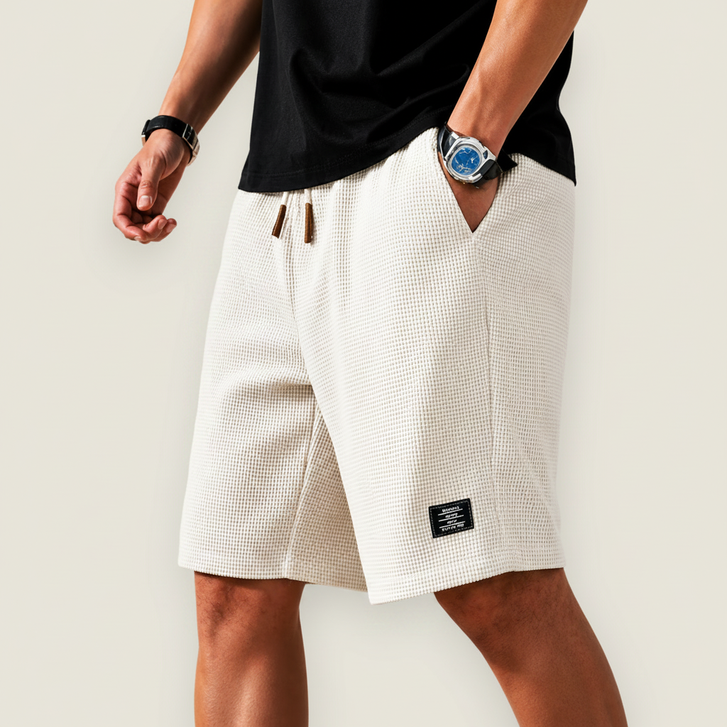 Nathan | Herren Shorts mit Kordelzug und Taschen