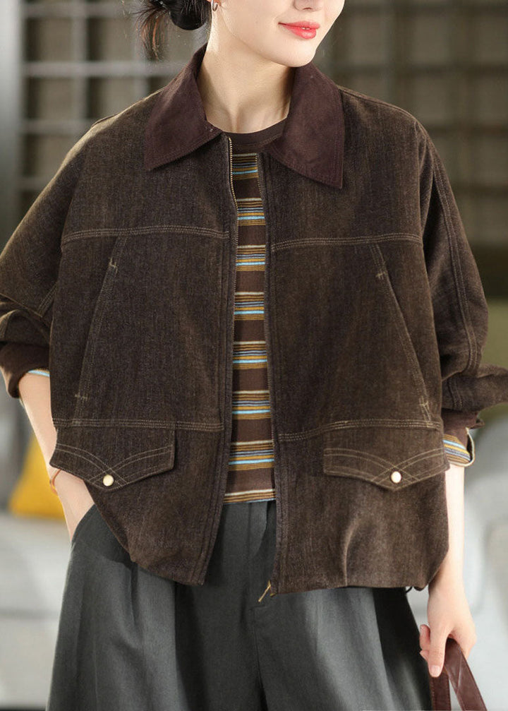 Damen Jacke mit langen Ärmeln und Taschen