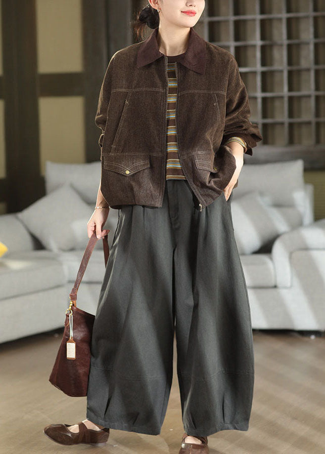Damen Jacke mit langen Ärmeln und Taschen