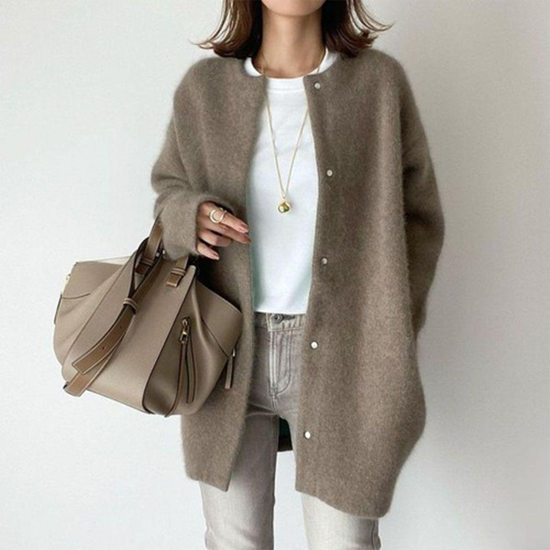 Silvia™ - Warme Und Elegante Strickjacke