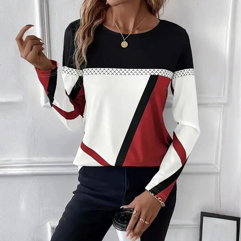 Tine™ - Stilvolles Langarmshirt