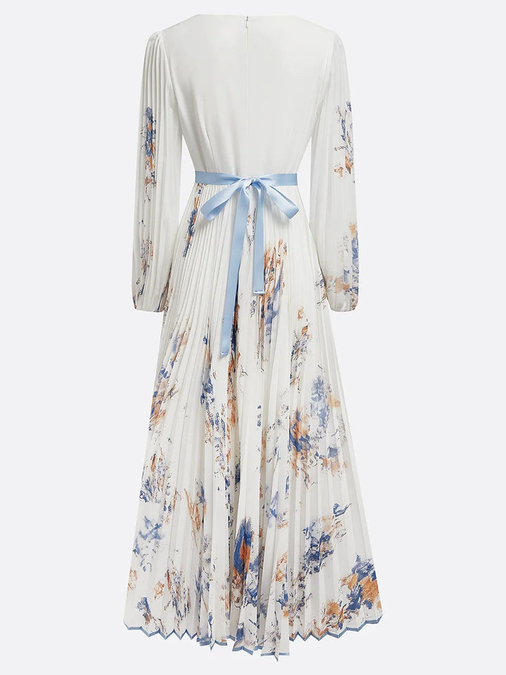 Vicki™ - Zeitloses Florales Elegantes Kleid