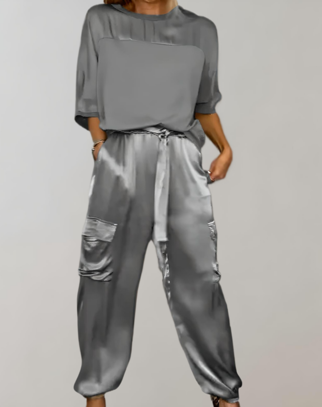 Finley™ - Seidiges Cargo Lounge Set
