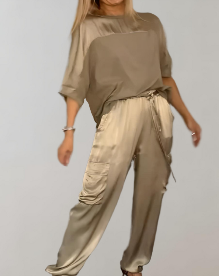 Finley™ - Seidiges Cargo Lounge Set