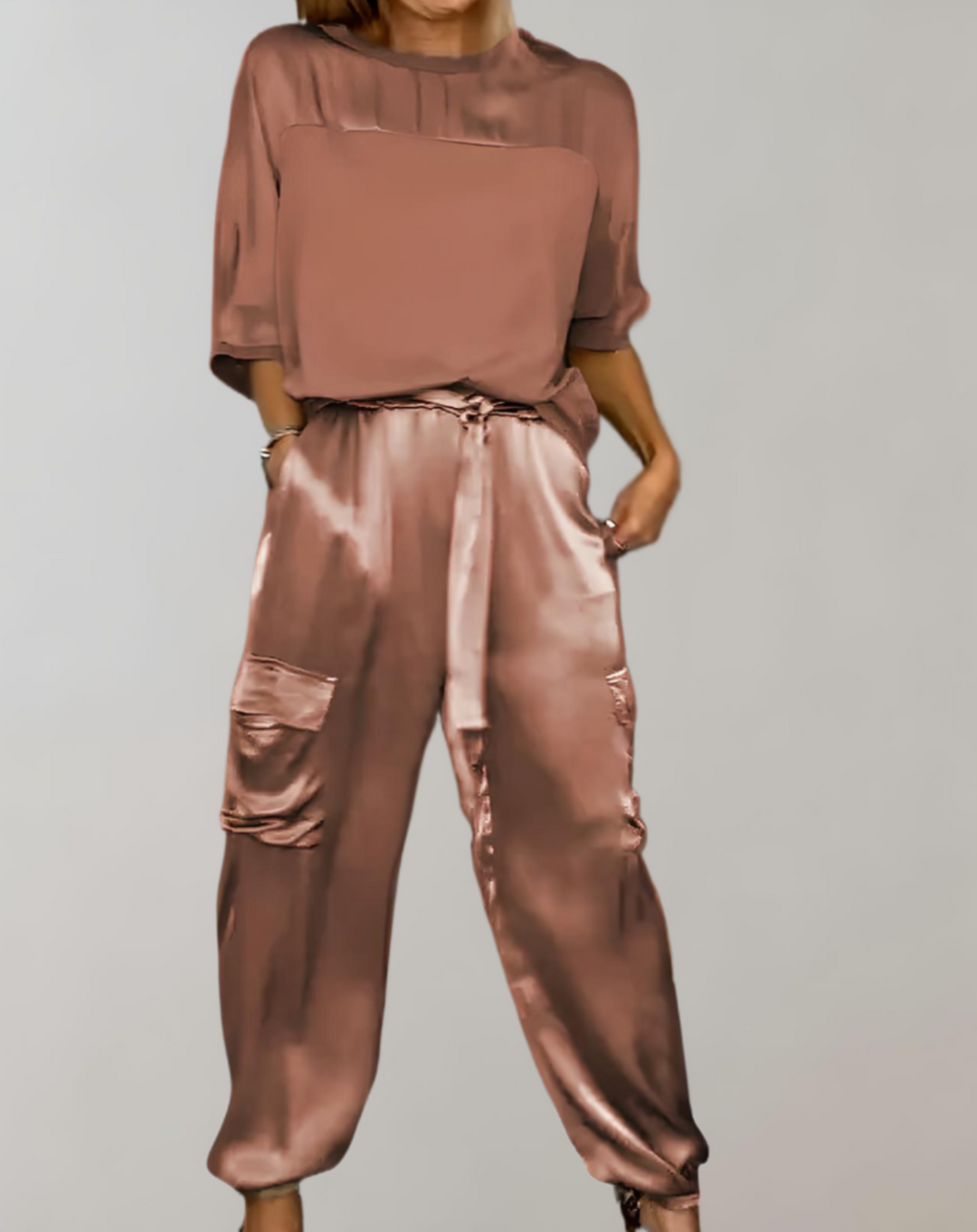 Finley™ - Seidiges Cargo Lounge Set