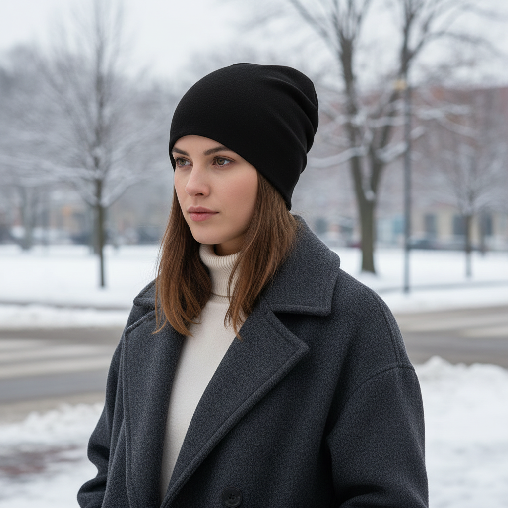 Slouchy Beanie mit weichem Komfort in Einheitsgröße