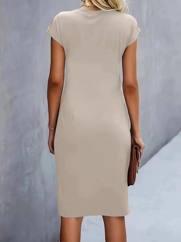 Katrien – Elegantes Midi-Kleid mit schmeichelhaftem Schnitt