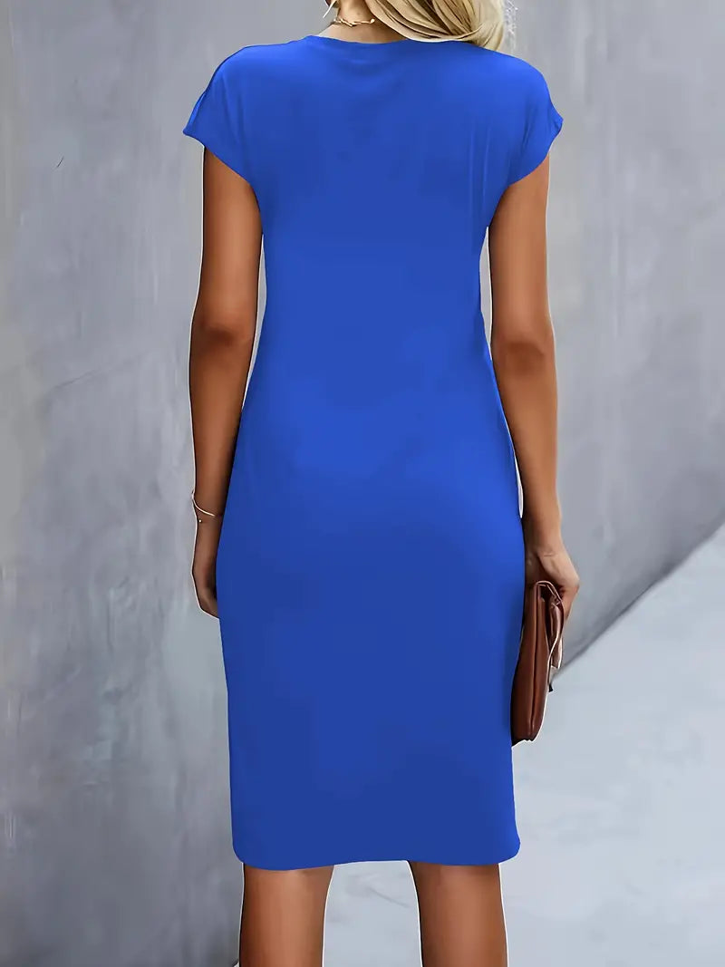 Katrien – Elegantes Midi-Kleid mit schmeichelhaftem Schnitt