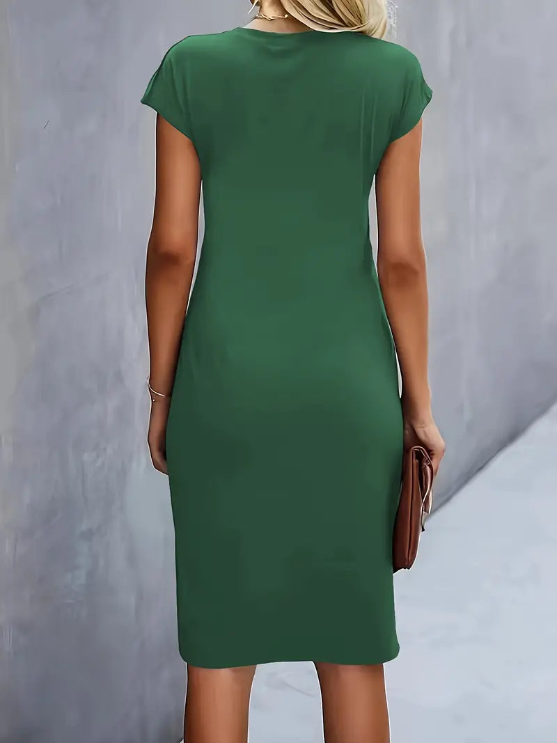 Katrien – Elegantes Midi-Kleid mit schmeichelhaftem Schnitt