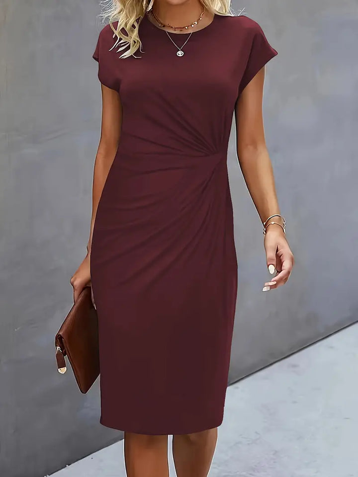 Katrien – Elegantes Midi-Kleid mit schmeichelhaftem Schnitt