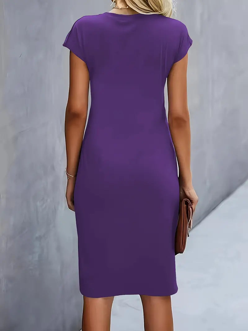 Katrien – Elegantes Midi-Kleid mit schmeichelhaftem Schnitt