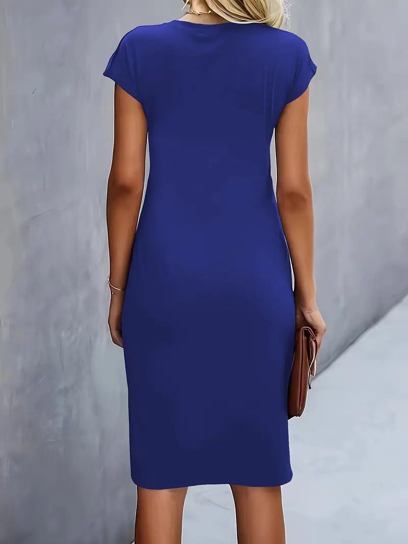 Katrien – Elegantes Midi-Kleid mit schmeichelhaftem Schnitt