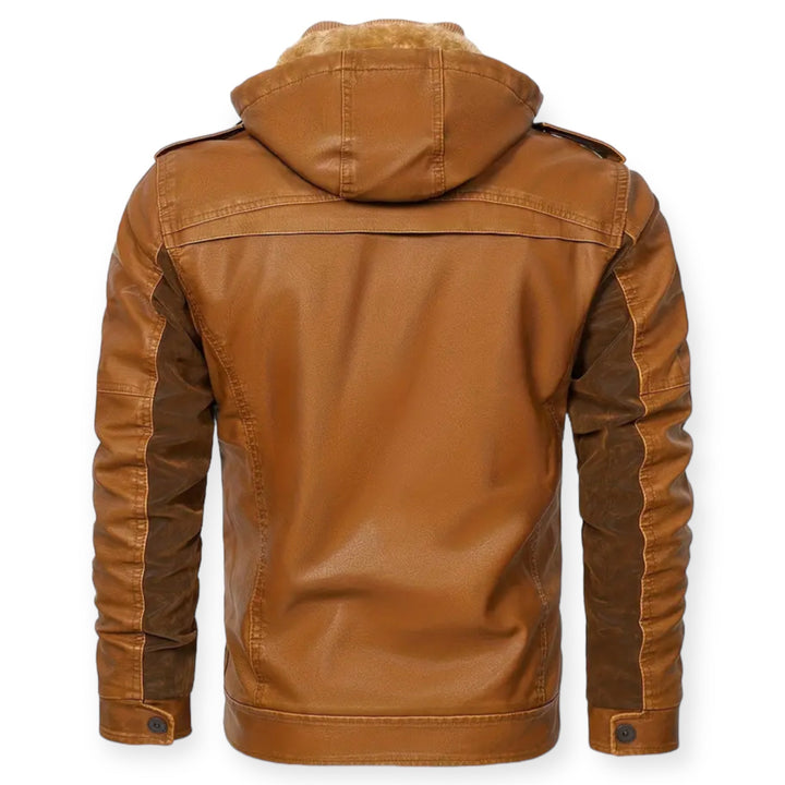 Irokesenschnitt - Lederjacke