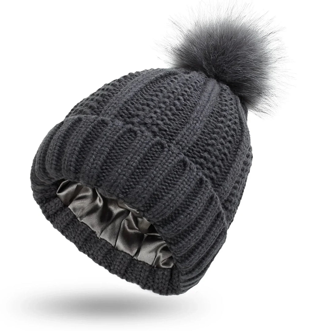 Wolff | Gefütterte Strickmütze für den Winter